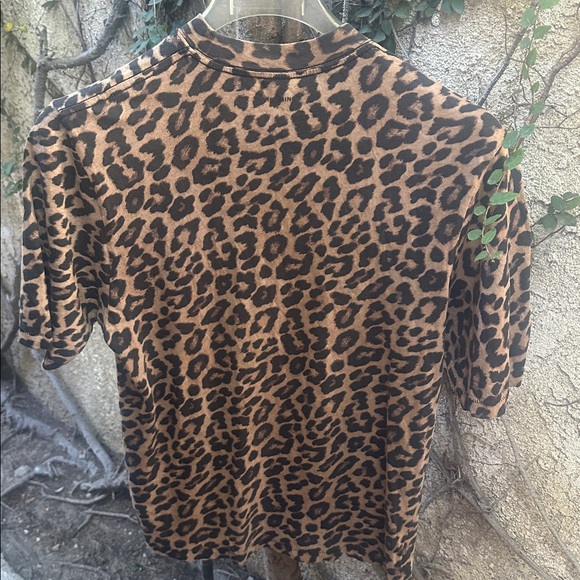 Anine Bing Animal Print Top - Brown and Black - Picture 9 of 9
